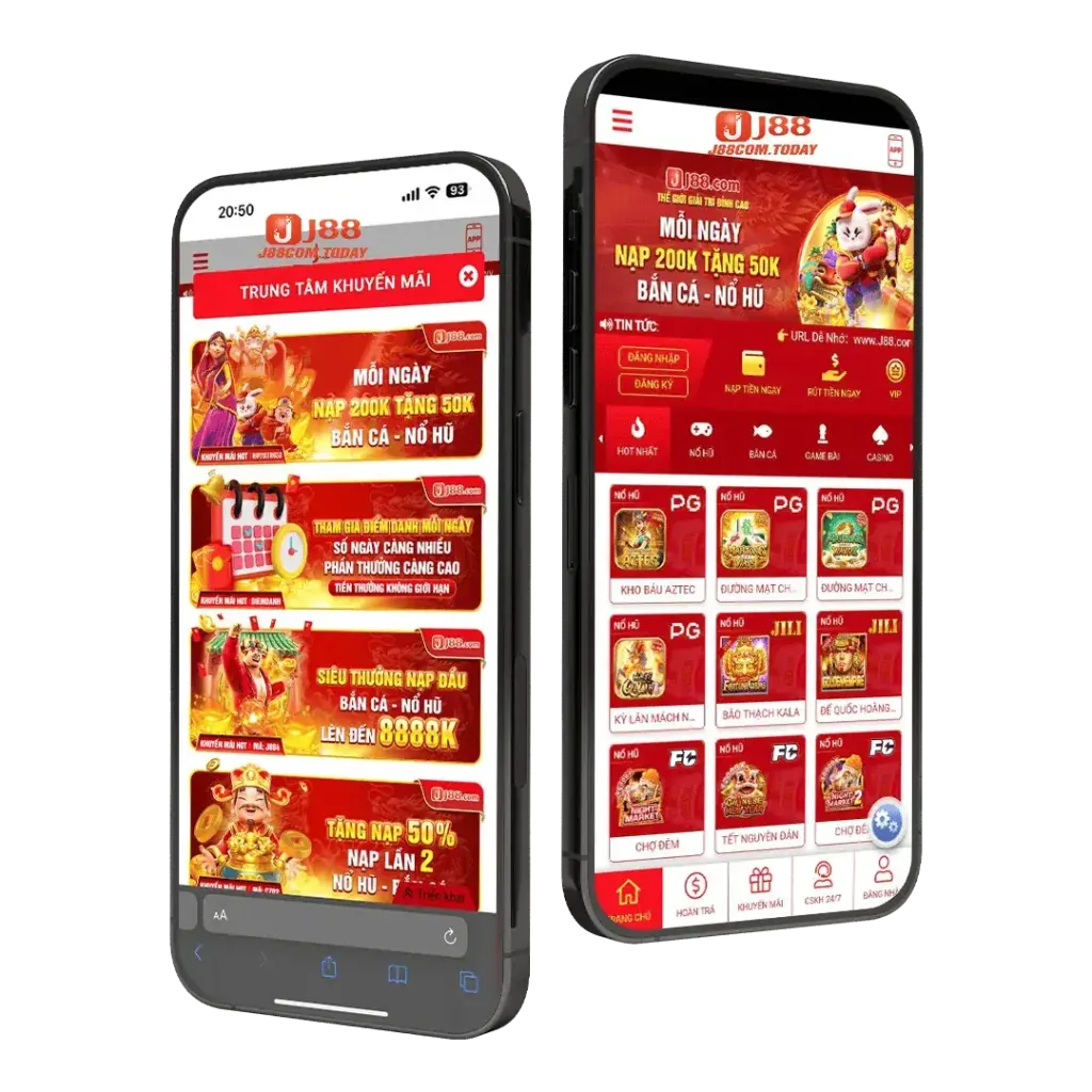 Giao diện ứng dụng gh88 code với nhiều tính năng